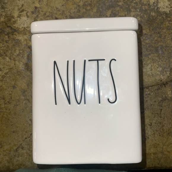 Rae Dunn nuts canister - Picture 2 of 2